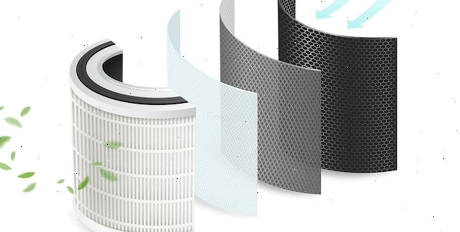 Air purifier filter layers